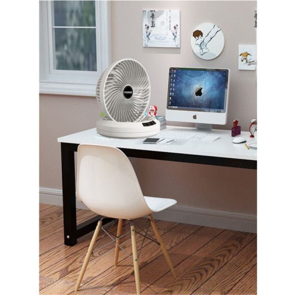 Rechargeable Rotating Fan with Remote Control - Image 2